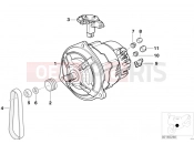 BMW Motorrad BMW 2007 R-Models 4V R 850 R 02 (0428) Alternator