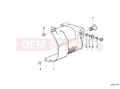 BMW Motorrad BMW 1997 R-Models 4V R 850 GS 95 (0403) Starter cover/mount