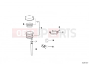 BMW Motorrad BMW 1997 R-Models 4V R 850 GS 95 (0403) Fluid container rear