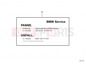 BMW Motorrad BMW 1997 R-Models 4V R 850 GS 95 (0403) Label