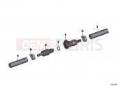 BMW Motorrad BMW 1997 R-Models 4V R 850 R 94 (0401,0406) Fuel supply/quick coupling