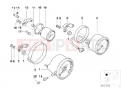 BMW Motorrad BMW 1997 R-Models 4V R 850 R 94 (0401,0406) Speedometer/tachometer/clock facelift