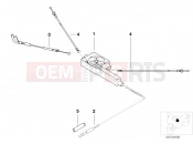 BMW Motorrad BMW 1998 R-Models 4V R 850 GS 95 (0403) Bowden cable/cable distributor