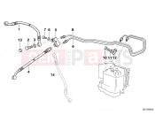 BMW Motorrad BMW 1998 R-Models 4V R 850 GS 95 (0403) Brake pipe front ABS