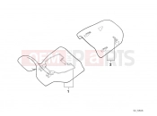 BMW Motorrad BMW 1998 R-Models 4V R 850 GS 95 (0403) Adjustable bench seat