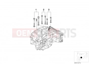 BMW Motorrad BMW 1998 R-Models 4V R 850 RT 96 (0412) mounting point crankcase right
