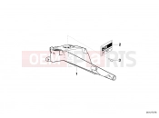 BMW Motorrad BMW 1998 R-Models 4V R 850 RT 96 (0412) Front frame