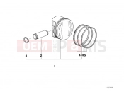 BMW Motorrad BMW 2000 Special engines A61 (9251) Piston, single components