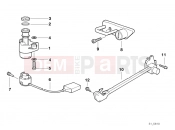 BMW Motorrad BMW 2000 R-Models 4V R 850 GS 95 (0403) Ignition light switch/locking mechanism