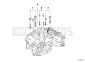 BMW Motorrad BMW 2000 R-Models 4V R 850 R 02 (0428) mounting point crankcase right