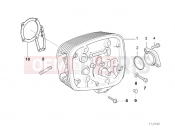 BMW Motorrad BMW 2000 R-Models 4V R 850 R 02 (0428) Cylinder Head
