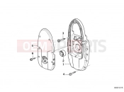 BMW Motorrad BMW 2000 R-Models 4V R 850 R 02 (0428) Front cover/Alternator support cover