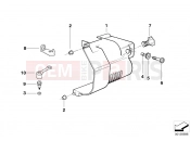BMW Motorrad BMW 2000 R-Models 4V R 850 R 02 (0428) Starter cover/mount