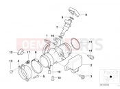 BMW Motorrad BMW 2000 R-Models 4V R 850 R 02 (0428) Throttle Housing Assy