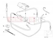 BMW Motorrad BMW 2000 R-Models 4V R 850 R 02 (0428) Bowden cable/cable distributor