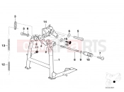 BMW Motorrad BMW 2000 R-Models 4V R 850 R 02 (0428) Center stand