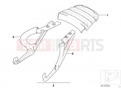 BMW Motorrad BMW 2000 R-Models 4V R 850 R 02 (0428) Luggage grid