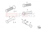 BMW Motorrad BMW 2000 R-Models 4V R 850 R 02 (0428) Handlebar grip, heated