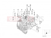 BMW Motorrad BMW 2000 R-Models 4V R 850 RT 96 (0412) mounting point crankcase left