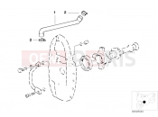 BMW Motorrad BMW 2000 R-Models 4V R 850 RT 96 (0412) Engine ventilation