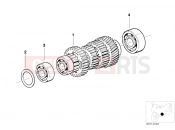 BMW Motorrad BMW 2000 R-Models 4V R 850 RT 96 (0412) 5-speed trans. intermediate shaft