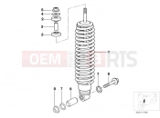 BMW Motorrad BMW 2000 R-Models 4V R 850 RT 96 (0412) Spring strut, front