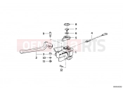 BMW Motorrad BMW 2000 R-Models 4V R 850 RT 96 (0412) Handle unit left/single parts