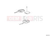 BMW Motorrad BMW CLASSIC 1987 R-Models 2V R 65 RT SF Key head illuminated
