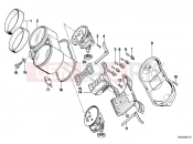 BMW Motorrad BMW CLASSIC 1987 R-Models 2V R 65 RT SF Instruments/mounting parts