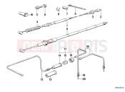 BMW Motorrad BMW CLASSIC 1987 R-Models 2V R 100 RS Bowden cable
