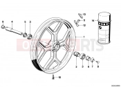 BMW Motorrad BMW CLASSIC 1987 R-Models 2V R 100 RS Cast rim, front