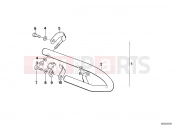 BMW Motorrad BMW CLASSIC 1987 R-Models 2V R 100 RS Safety bar