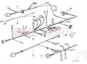BMW Motorrad BMW CLASSIC 1987 R-Models 2V R 100 RS Cable harness