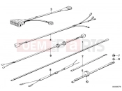 BMW Motorrad BMW CLASSIC 1987 R-Models 2V R 100 RS Various additional cable harnesses