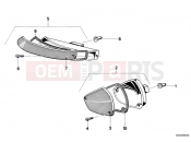 BMW Motorrad BMW CLASSIC 1987 R-Models 2V R 100 RS Front turn indicator