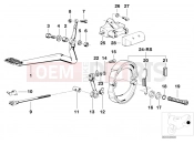 BMW Motorrad BMW CLASSIC 1984 R-Models 2V R 80 RT Rear wheel brake