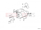 BMW Motorrad BMW CLASSIC 1984 R-Boxer R65LS Starter mounting hardware