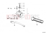 BMW Motorrad BMW CLASSIC 1984 R-Boxer R65LS Handle unit left
