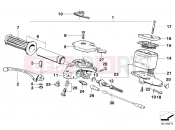 BMW Motorrad BMW CLASSIC 1984 R-Boxer R65LS Handle unit, right