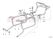 BMW Motorrad BMW CLASSIC 1984 R-Boxer R65LS Set case holder