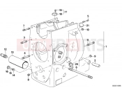 BMW Motorrad BMW CLASSIC 1992 R-Models 2V R 80 RT Engine housing mounting parts