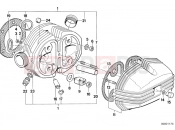 BMW Motorrad BMW CLASSIC 1992 R-Models 2V R 80 RT Cylinder Head
