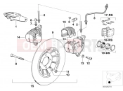 BMW Motorrad BMW CLASSIC 1992 R-Models 2V R 80 RT Retrofit kit, double disc brake