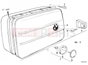 BMW Motorrad BMW CLASSIC 1992 R-Models 2V R 80 RT Set motocase black