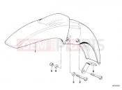 BMW Motorrad BMW CLASSIC 1992 R-Models 2V R 80 RT Mudguard front