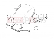 BMW Motorrad BMW CLASSIC 1992 R-Models 2V R 80 RT Windshield