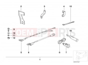 BMW Motorrad BMW CLASSIC 1992 R-Models 2V R 80 RT Retrofit kit, socket