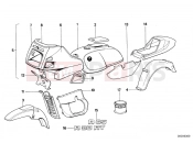 BMW Motorrad BMW CLASSIC 1992 R-Models 2V R 80 RT Painted Parts