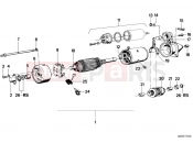 BMW Motorrad BMW CLASSIC 1982 R-Models 2V R 80 RT Starter single parts