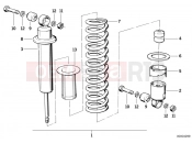 BMW Motorrad BMW CLASSIC 1982 R-Models 2V R 80 ST Spring strut, rear